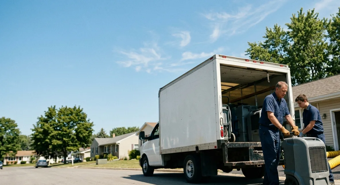 Water Damage Cleanup in Osgood, OH near me